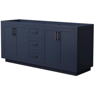 A thumbnail of the Wyndham Collection WCF2929-72D-CX-MXX Dark Blue / Matte Black Hardware