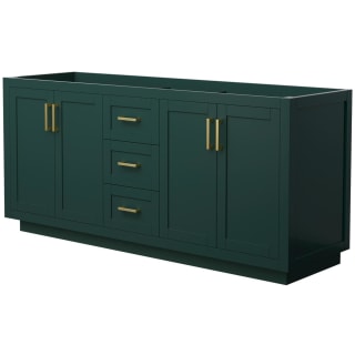 A thumbnail of the Wyndham Collection WCF2929-72D-CX-MXX Green / Brushed Gold Hardware