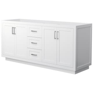 A thumbnail of the Wyndham Collection WCF2929-72D-CX-MXX White / Brushed Nickel Hardware