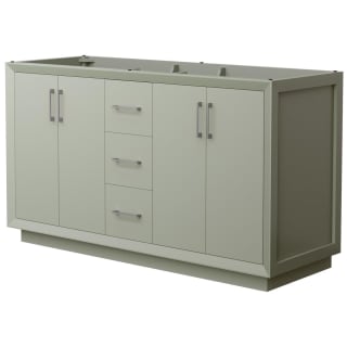 A thumbnail of the Wyndham Collection WCF414160D-CXSXX-MXX Light Green / Brushed Nickel Hardware