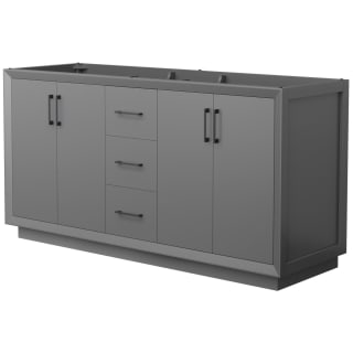 A thumbnail of the Wyndham Collection WCF414166D-CXSXX-MXX Dark Gray / Matte Black Hardware