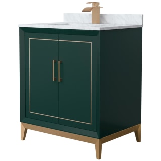 A thumbnail of the Wyndham Collection WCH515130S-NAT-UNSMXX Green / Satin Bronze Hardware