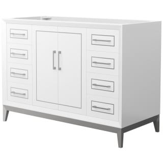 A thumbnail of the Wyndham Collection WCH515148S-CXSXX-MXX White / Brushed Nickel Hardware