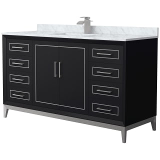 A thumbnail of the Wyndham Collection WCH515160S-NAT-UNSMXX Black / Brushed Nickel Hardware
