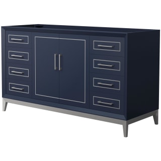 A thumbnail of the Wyndham Collection WCH515160S-CXSXX-MXX Dark Blue / Brushed Nickel Hardware