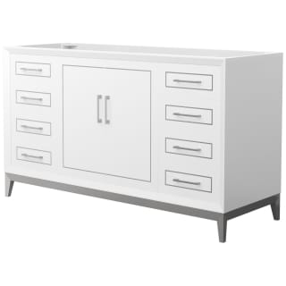 A thumbnail of the Wyndham Collection WCH515160S-CXSXX-MXX White / Brushed Nickel Hardware