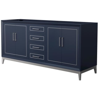 A thumbnail of the Wyndham Collection WCH515172D-CXSXX-MXX Dark Blue / Brushed Nickel Hardware