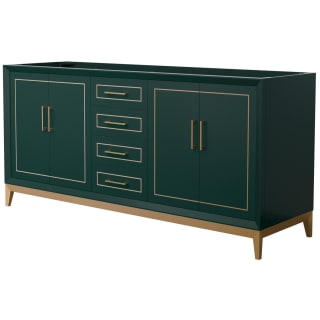 A thumbnail of the Wyndham Collection WCH515172D-CXSXX-MXX Green / Satin Bronze Hardware