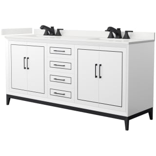 A thumbnail of the Wyndham Collection WCH515172D-QTZ-US3MXX White / White Quartz Top / Matte Black Hardware