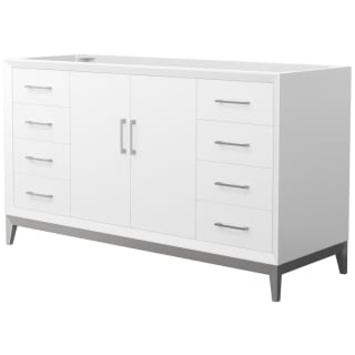 A thumbnail of the Wyndham Collection WCH818160S-CXSXX-MXX White / Brushed Nickel Hardware