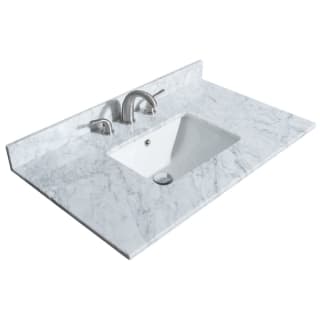 A thumbnail of the Wyndham Collection WCHVCA336STOPUNS White Carrara Marble