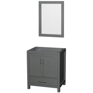 A thumbnail of the Wyndham Collection WCS141430SSXXM24 Dark Gray / Brushed Chrome Hardware
