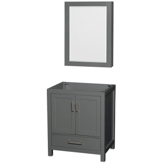 A thumbnail of the Wyndham Collection WCS141430SSXXMED Dark Gray / Brushed Chrome Hardware