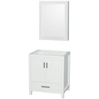 A thumbnail of the Wyndham Collection WCS141430SWHCXSXXMED White / Brushed Chrome Hardware