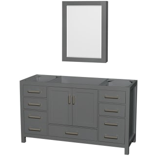 A thumbnail of the Wyndham Collection WCS141460SSXXMED Dark Gray / Brushed Chrome Hardware