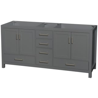 A thumbnail of the Wyndham Collection WCS141472DSXXMXX Dark Gray / Brushed Chrome Hardware