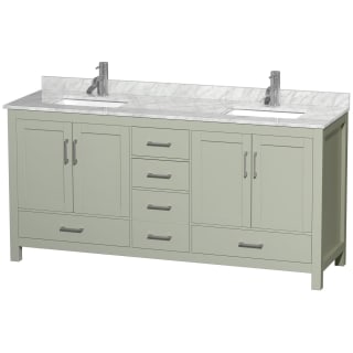 A thumbnail of the Wyndham Collection WCS141472DUNSMXX Light Green / Brushed Nickel Hardware