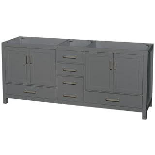 A thumbnail of the Wyndham Collection WCS141480DSXXMXX Dark Gray / Brushed Chrome Hardware