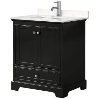 A thumbnail of the Wyndham Collection WCS202030S-VCA-MXX Dark Espresso / Carrara Cultured Marble Top / Polished Chrome Hardware