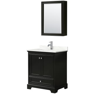 A thumbnail of the Wyndham Collection WCS202030S-QTZ-UNSMED Dark Espresso / Giotto Quartz Top / Polished Chrome Hardware