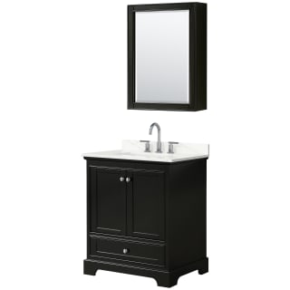 A thumbnail of the Wyndham Collection WCS202030S-QTZ-US3MED Dark Espresso / Giotto Quartz Top / Polished Chrome Hardware