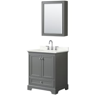 A thumbnail of the Wyndham Collection WCS202030S-QTZ-US3MED Dark Gray / Giotto Quartz Top / Polished Chrome Hardware