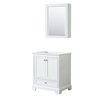 A thumbnail of the Wyndham Collection WCS202030SCXSXXMED White / Brushed Gold Hardware