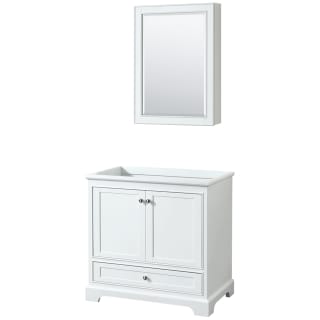 A thumbnail of the Wyndham Collection WCS202036SCXSXXMED White / Polished Chrome Hardware