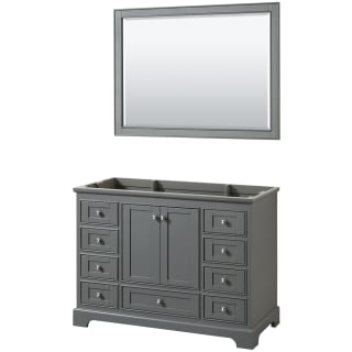 A thumbnail of the Wyndham Collection WCS202048SCXSXXM46 Dark Gray / Polished Chrome Hardware