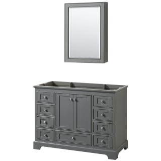 A thumbnail of the Wyndham Collection WCS202048SCXSXXMED Dark Gray / Polished Chrome Hardware