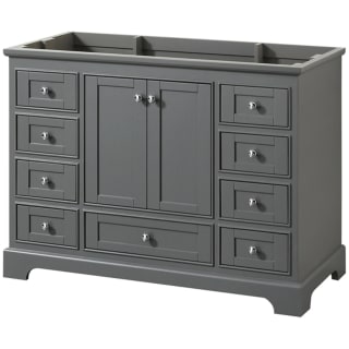 A thumbnail of the Wyndham Collection WCS202048SCXSXXMXX Dark Gray / Polished Chrome Hardware