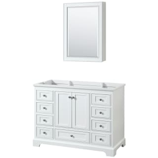 A thumbnail of the Wyndham Collection WCS202048SCXSXXMED White / Polished Chrome Hardware