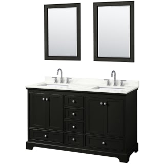 A thumbnail of the Wyndham Collection WCS202060D-QTZ-US3M24 Dark Espresso / Giotto Quartz Top / Polished Chrome Hardware