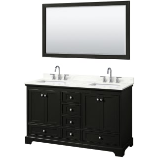 A thumbnail of the Wyndham Collection WCS202060D-QTZ-US3M58 Dark Espresso / Giotto Quartz Top / Polished Chrome Hardware