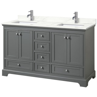 A thumbnail of the Wyndham Collection WCS202060D-QTZ-UNSMXX Dark Gray / Giotto Quartz Top / Polished Chrome Hardware