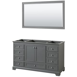 A thumbnail of the Wyndham Collection WCS202060SCXSXXM58 Dark Gray / Polished Chrome Hardware