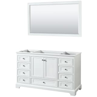 A thumbnail of the Wyndham Collection WCS202060SCXSXXM58 White / Polished Chrome Hardware