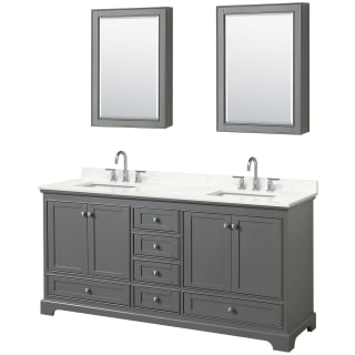 A thumbnail of the Wyndham Collection WCS202072D-QTZ-US3MED Dark Gray / Giotto Quartz Top / Polished Chrome Hardware