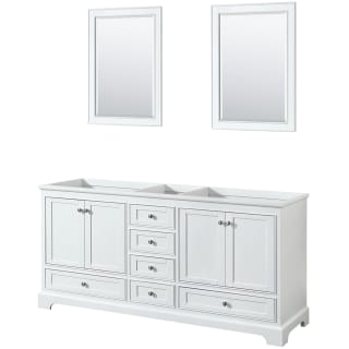 A thumbnail of the Wyndham Collection WCS202072DCXSXXM24 White / Polished Chrome Hardware