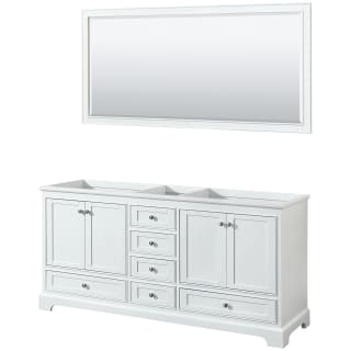 A thumbnail of the Wyndham Collection WCS202072DCXSXXM70 White / Polished Chrome Hardware