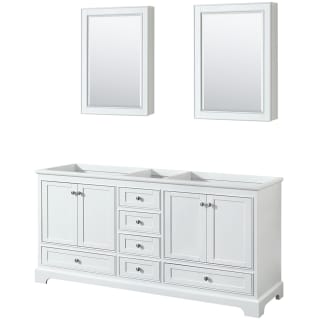 A thumbnail of the Wyndham Collection WCS202072DCXSXXMED White / Polished Chrome Hardware