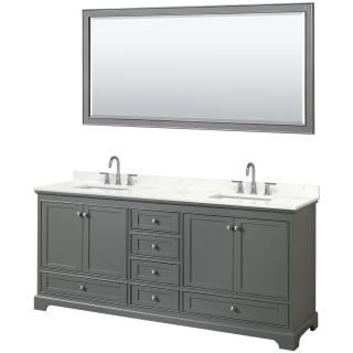 A thumbnail of the Wyndham Collection WCS202080D-QTZ-US3M70 Dark Gray / Giotto Quartz Top / Polished Chrome Hardware
