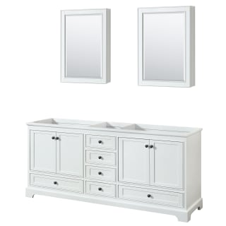 A thumbnail of the Wyndham Collection WCS202080DCXSXXMED White / Matte Black Hardware
