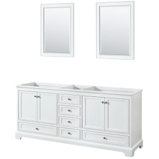 A thumbnail of the Wyndham Collection WCS202080DCXSXXM24 White / Polished Chrome Hardware