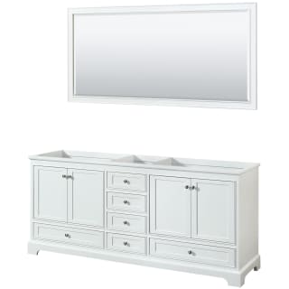 A thumbnail of the Wyndham Collection WCS202080DCXSXXM70 White / Polished Chrome Hardware