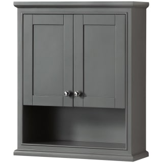 A thumbnail of the Wyndham Collection WCS2020WC Dark Gray / Polished Chrome Hardware