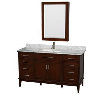 A thumbnail of the Wyndham Collection WCV161660SUNSMED Dark Chestnut / Carrera Top