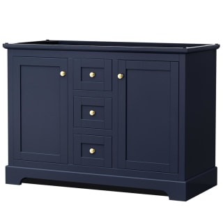 A thumbnail of the Wyndham Collection WCV232348DCXSXXMXX Dark Blue / Brushed Gold Hardware