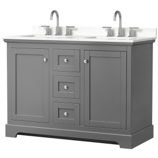 A thumbnail of the Wyndham Collection WCV232348D-QTZ-US3MXX Dark Gray / Giotto Quartz Top / Polished Chrome Hardware