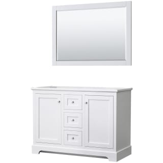 A thumbnail of the Wyndham Collection WCV232348DCXSXXM46 White / Polished Chrome Hardware